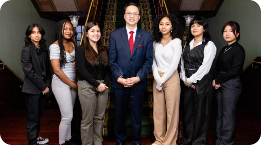 me and other avanade scholarship winners