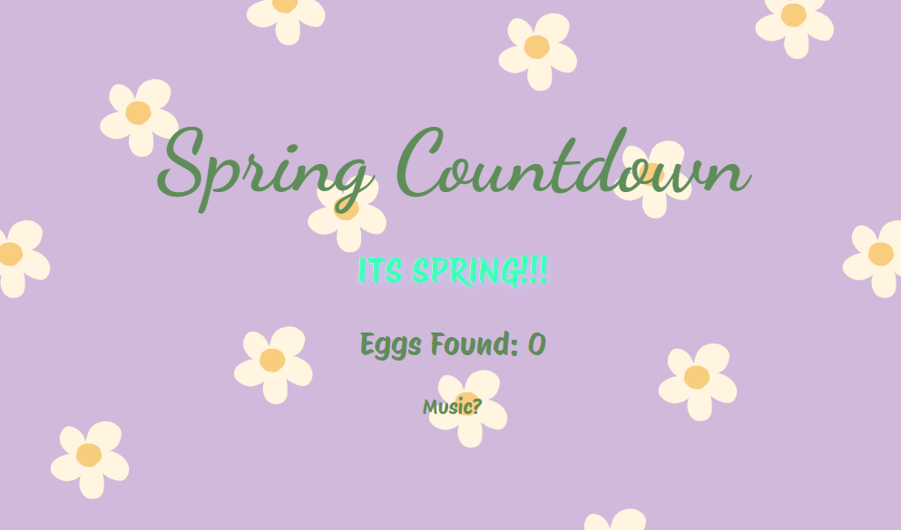 Spring Countdown